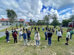 SI-kurs på Kalix Folkhögskola med lekar